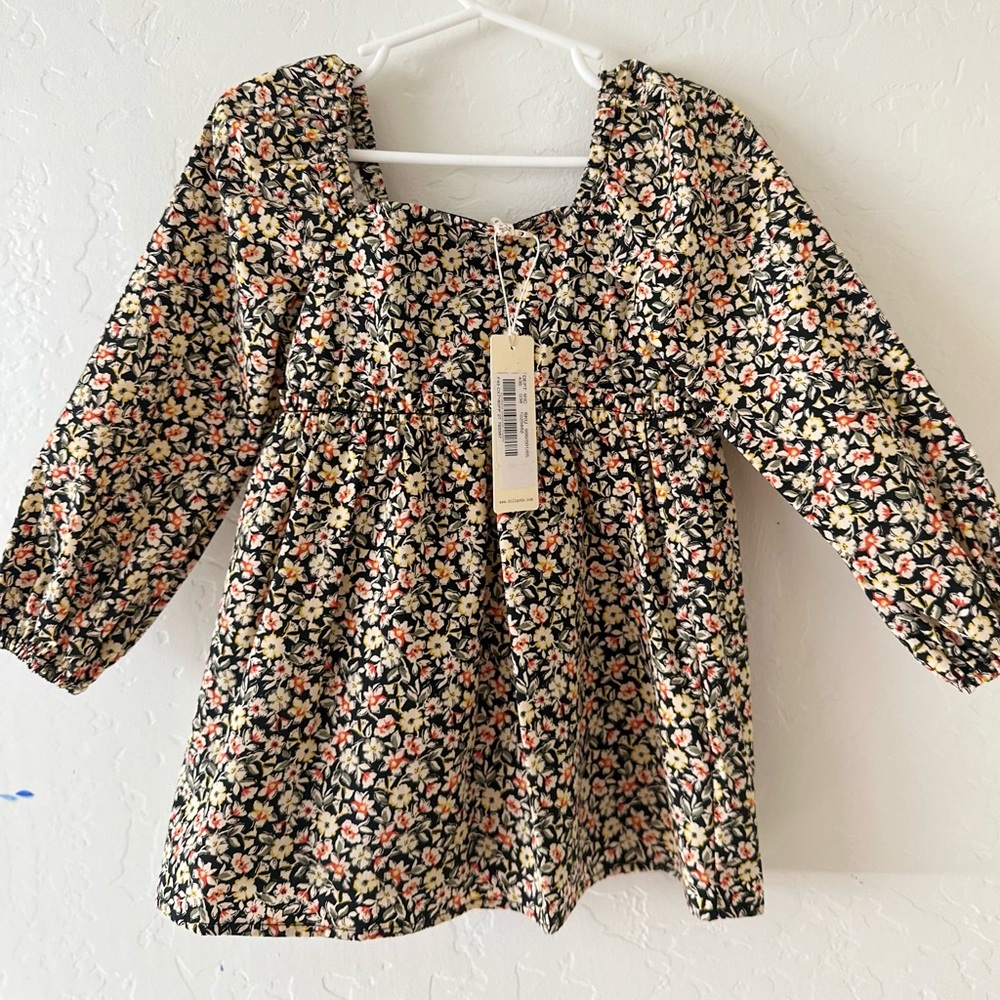 Floral Long Sleeve Dress